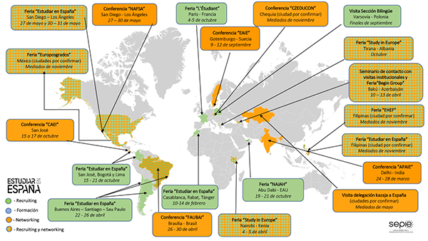 mapa de eventos 2025